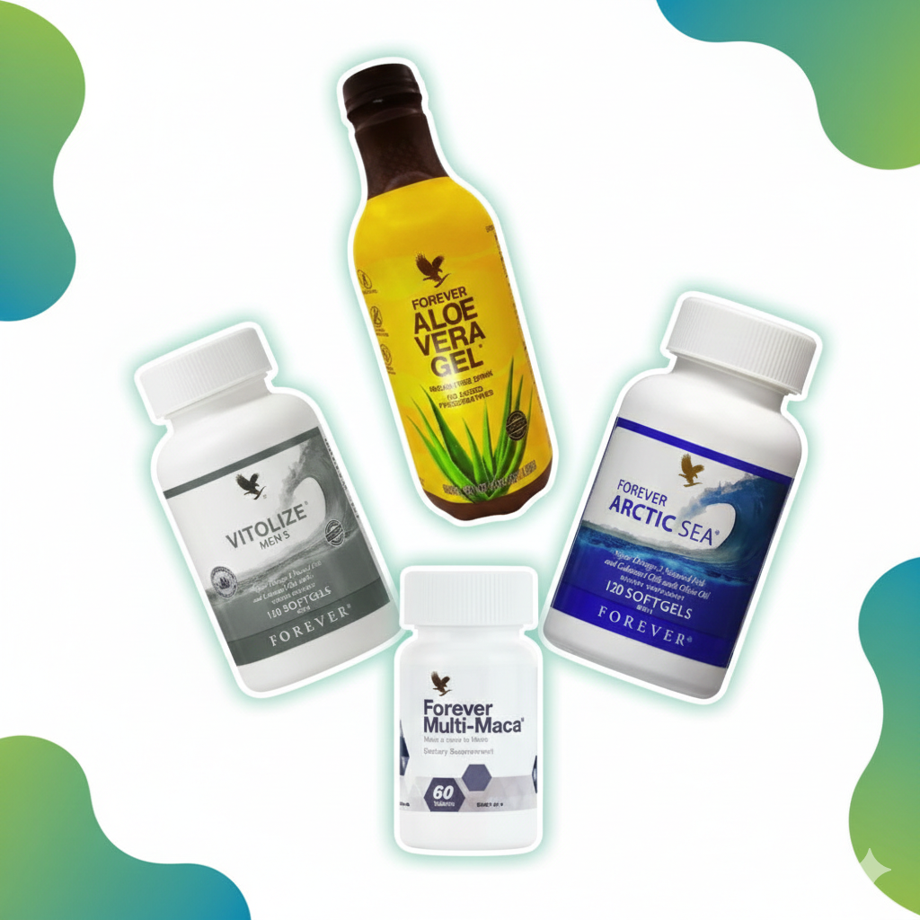 Alpha Male Vitality Pack Product Packaging